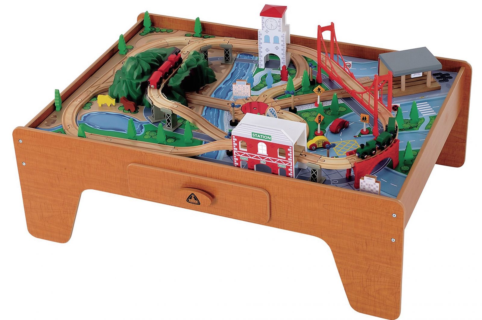 Kidkraft Ride Around Town 100 Piece Train Table And Set Instructions ... Kidkraft Ride Around Town 100 Piece Train Table And Set Instructions ...
