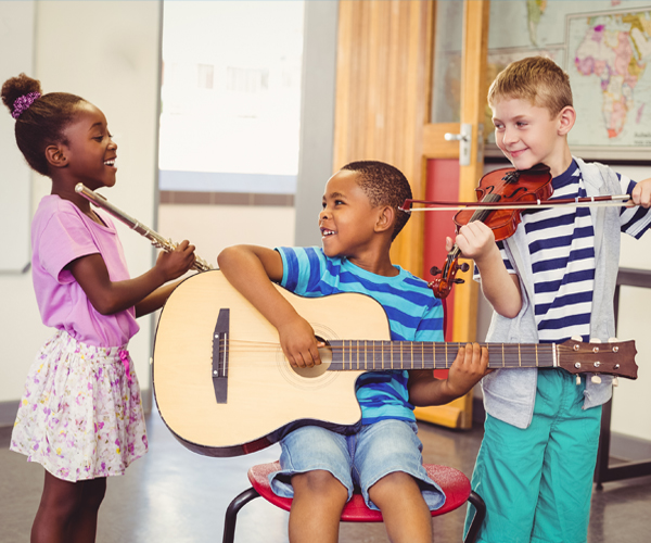 Learning to play a musical instrument
